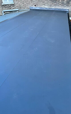 New single-ply flat roof